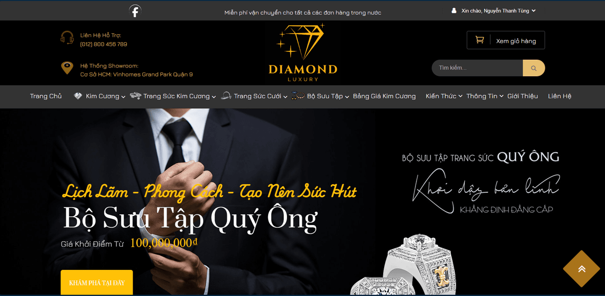 Diamond Jewelry Management System